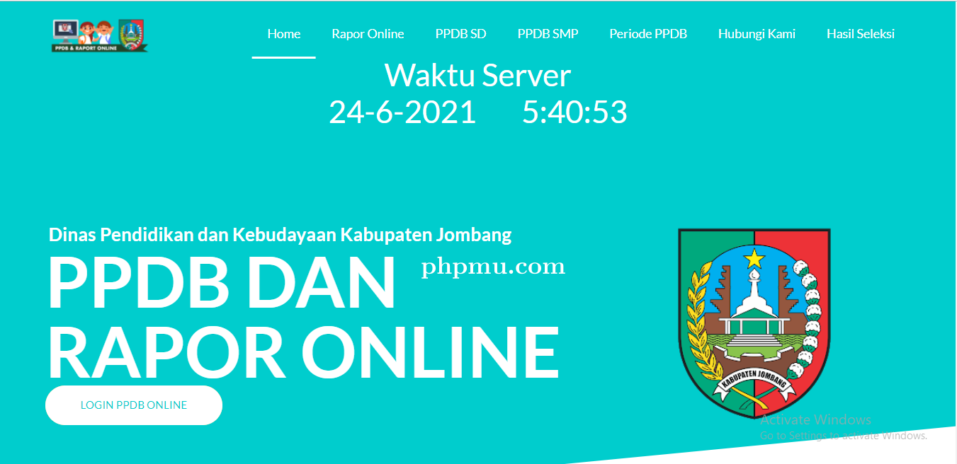 HASIL SELEKSI PPDB KABUPATEN JOMBANG
